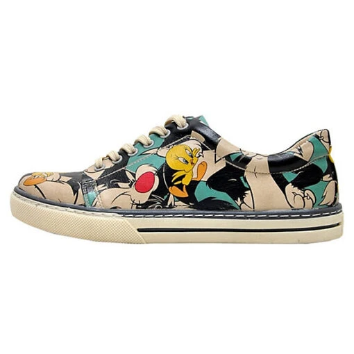 DOGO Sneaker Catch Me If You Can Tweety Sneakers Low - Mehrfarbig -Schuhgeschäft 10991657 01