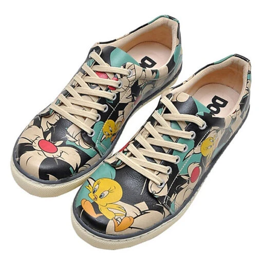 DOGO Sneaker Catch Me If You Can Tweety Sneakers Low - Mehrfarbig -Schuhgeschäft 10991657 02