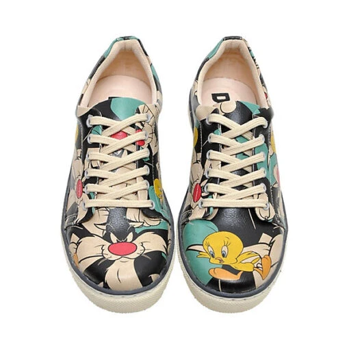 DOGO Sneaker Catch Me If You Can Tweety Sneakers Low - Mehrfarbig -Schuhgeschäft 10991657 06